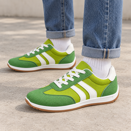 Stratton Retro Colourblock Sneaker - detail