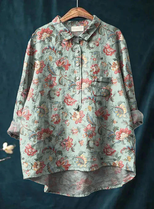 Yrsa | Classic Floral Blouse