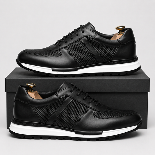 Lawrence | Genuine Leather Comfort Sneakers