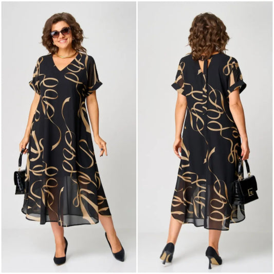 Lisa | Chiffon Loose Dress