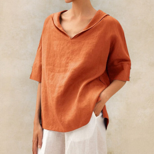 Phoebe™ | Oversized Cotton Shirt