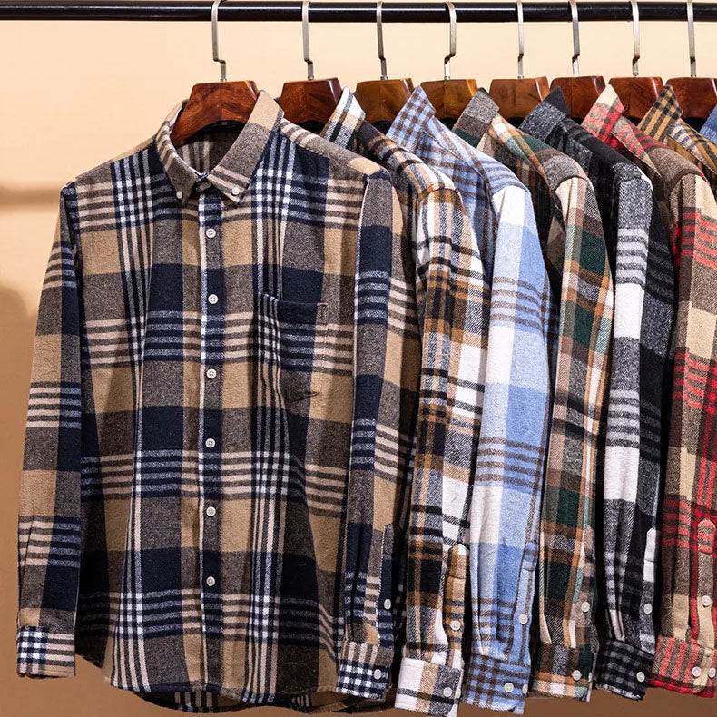 Clifford | Cotton Flannel Shirt