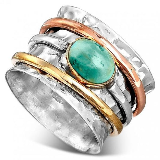 Vintage Turquoise Silver Ring