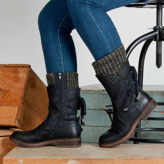 Elsa | Mid-Calf Snow Boots