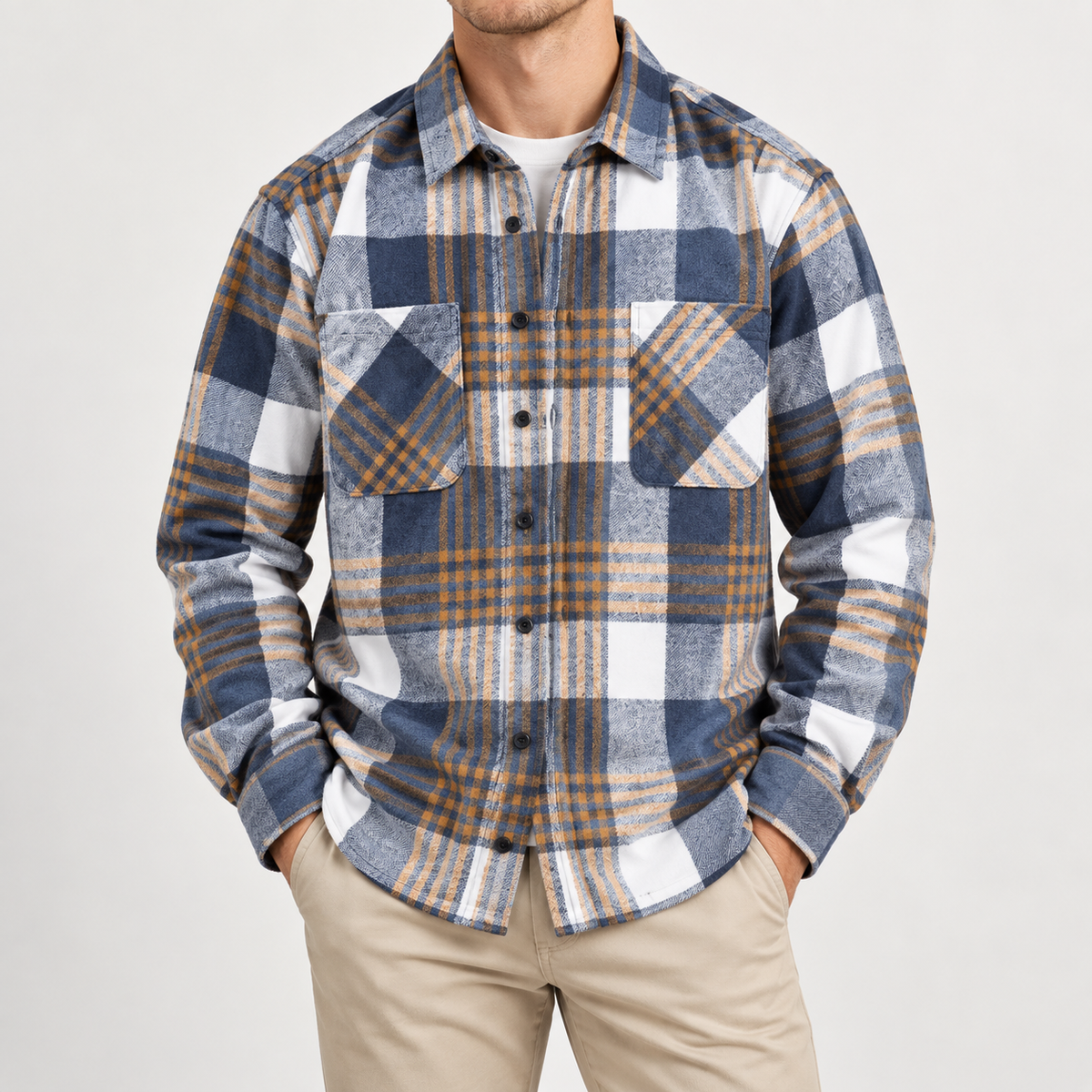 Clifford | Cotton Flannel Shirt