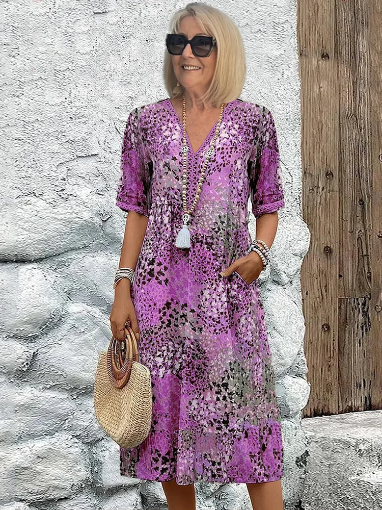 Nina | Vivid Midi Dress (Buy 1, Get 1 Free)