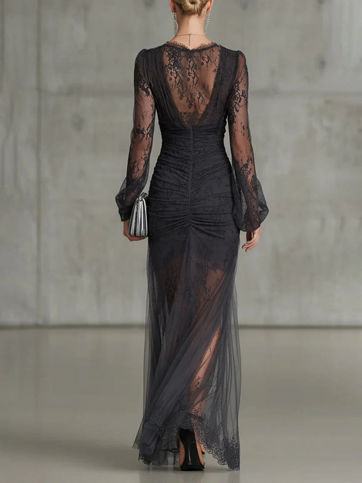 Marcella Lace Evening Dress