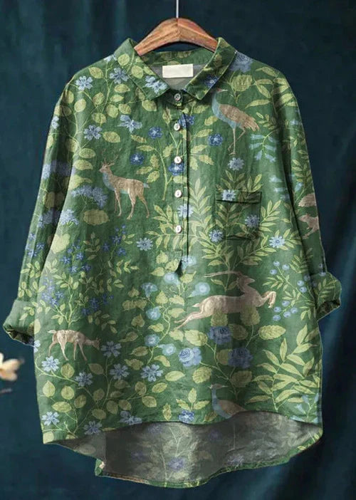 Yrsa | Classic Floral Blouse