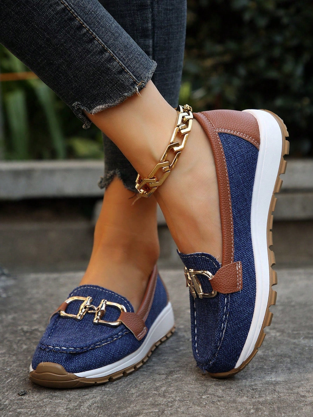 Freya | Flat Buckle Loafers