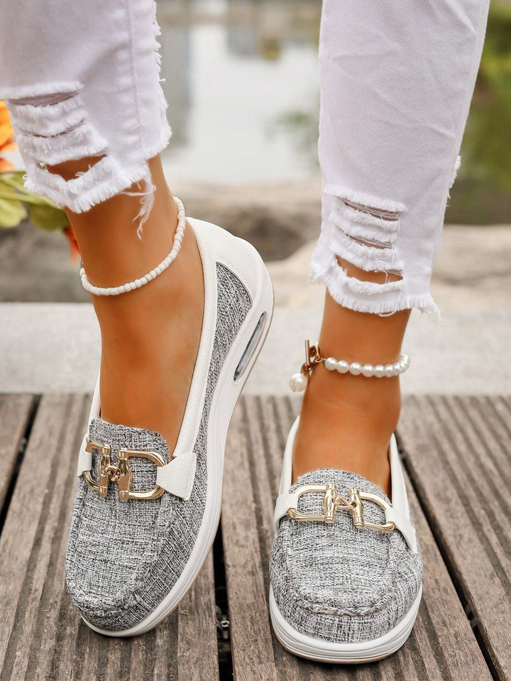 Freya | Flat Buckle Loafers