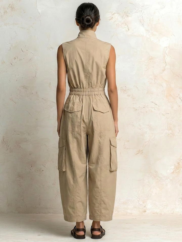 Bethany | Utility Cargo Jumpsuit