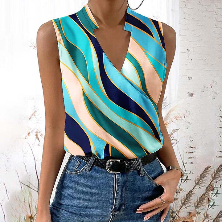 Agnes | Gradient Striped Tank Top