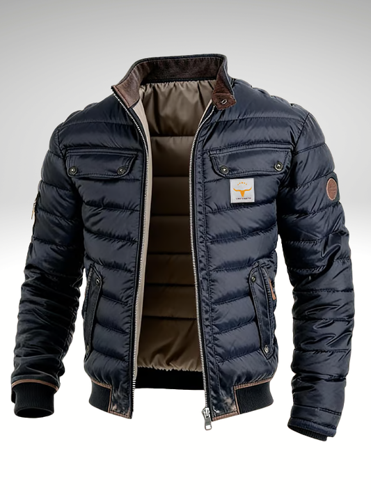 Russell Vintage Mid-Season Jacket - Navy