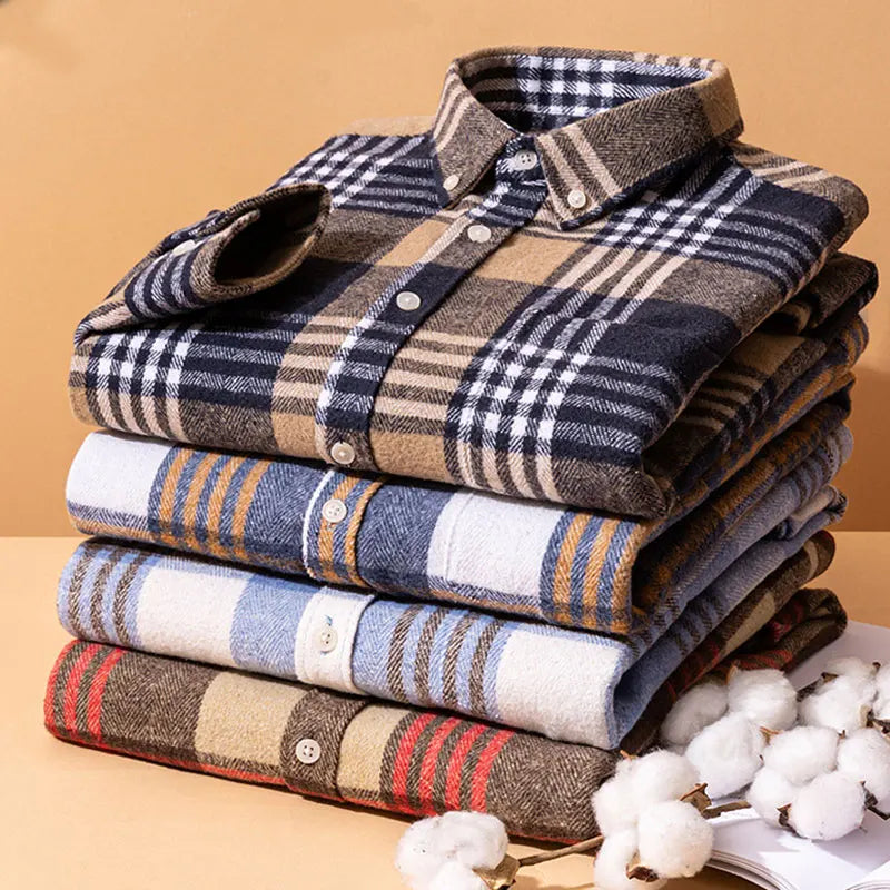Clifford | Cotton Flannel Shirt