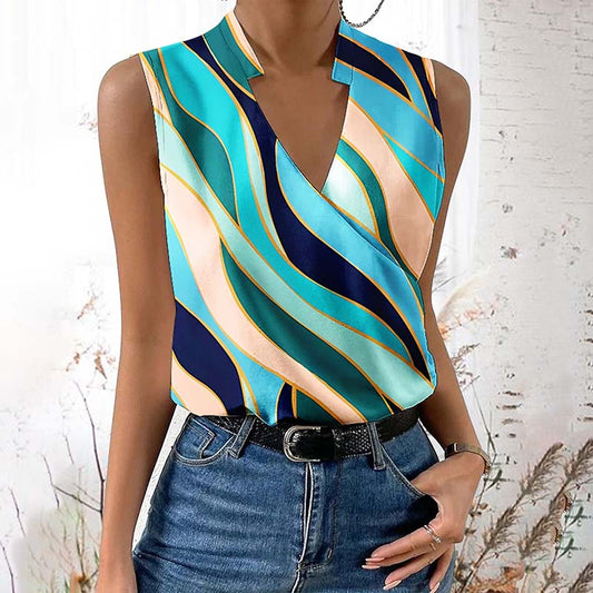 Agnes | Gradient Striped Tank Top