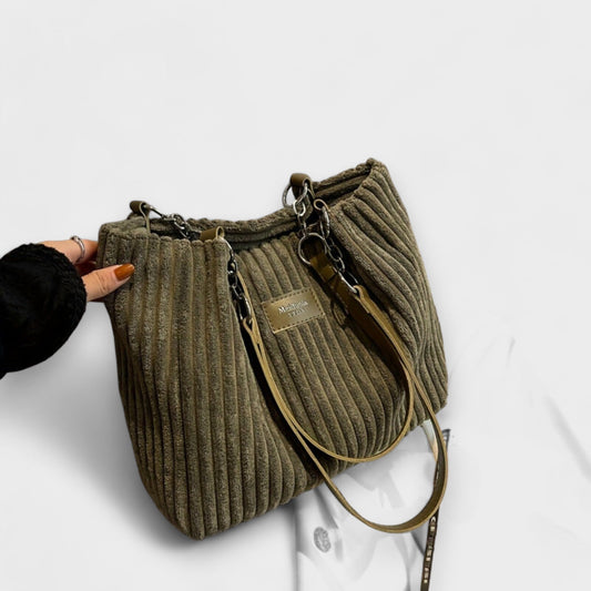 Anitta | Soft Corduroy Shoulder Bag