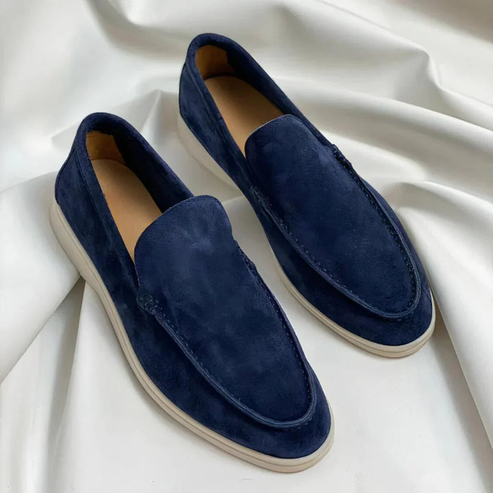 Arthur Suede Loafers - Navy