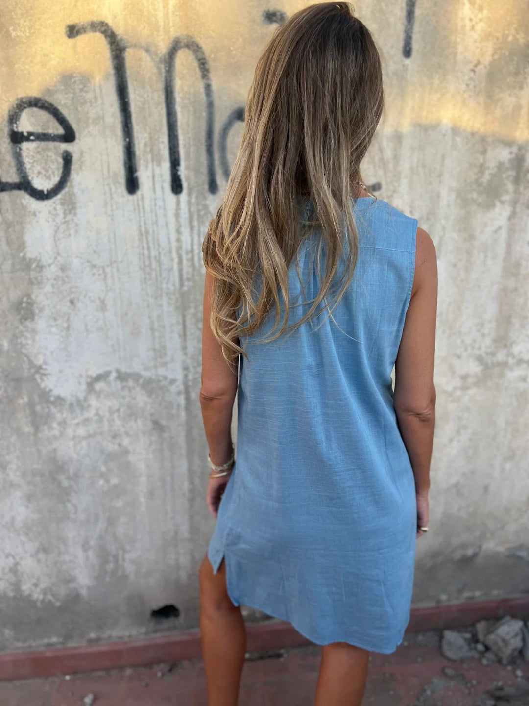 Lily | Effortless Cotton &amp; Linen Dress