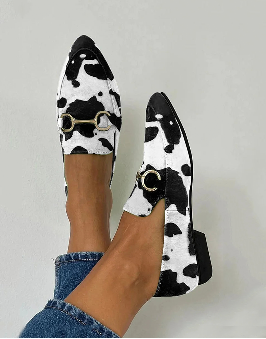 Renee | Buckle-Detail Loafers
