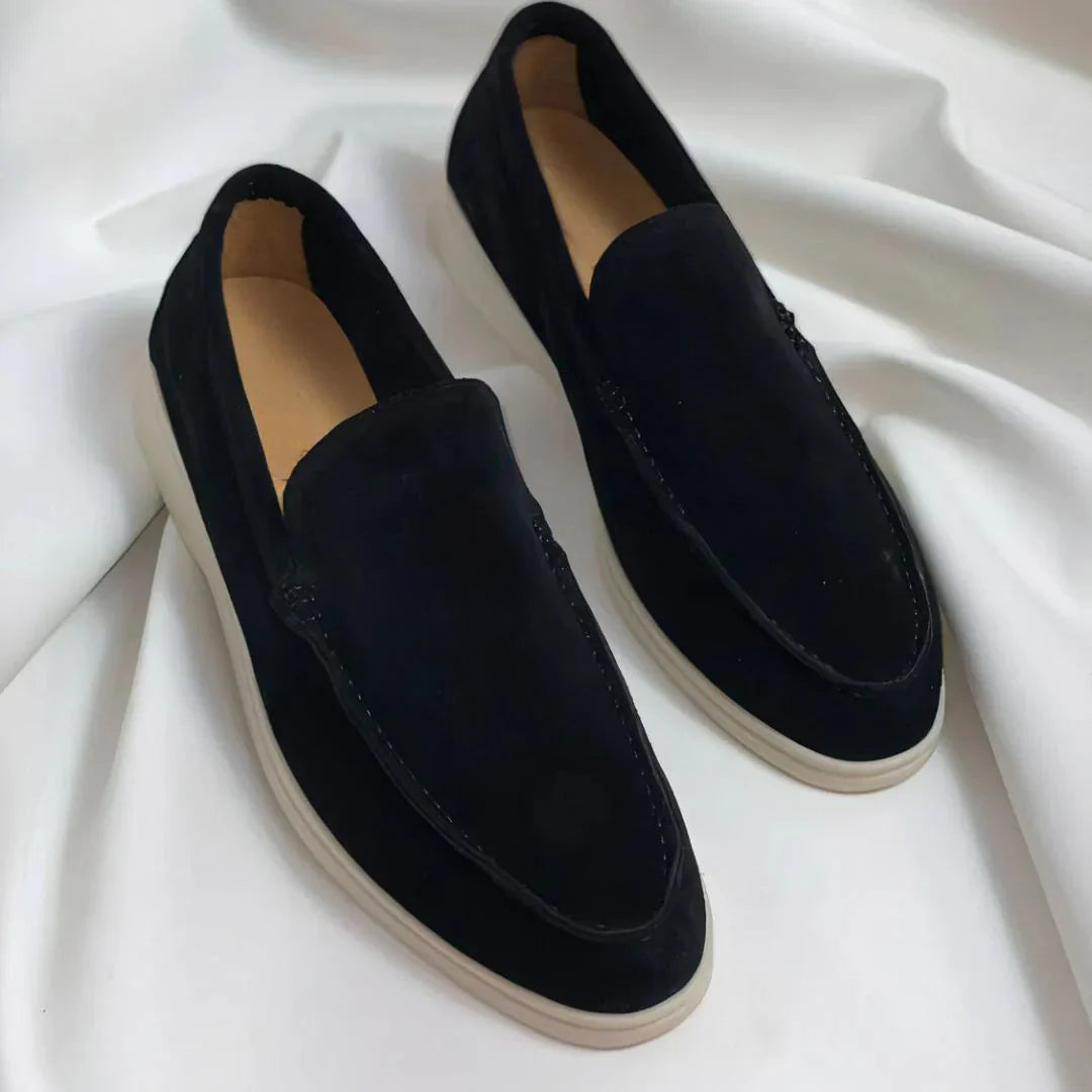 Arthur Suede Loafers - Black
