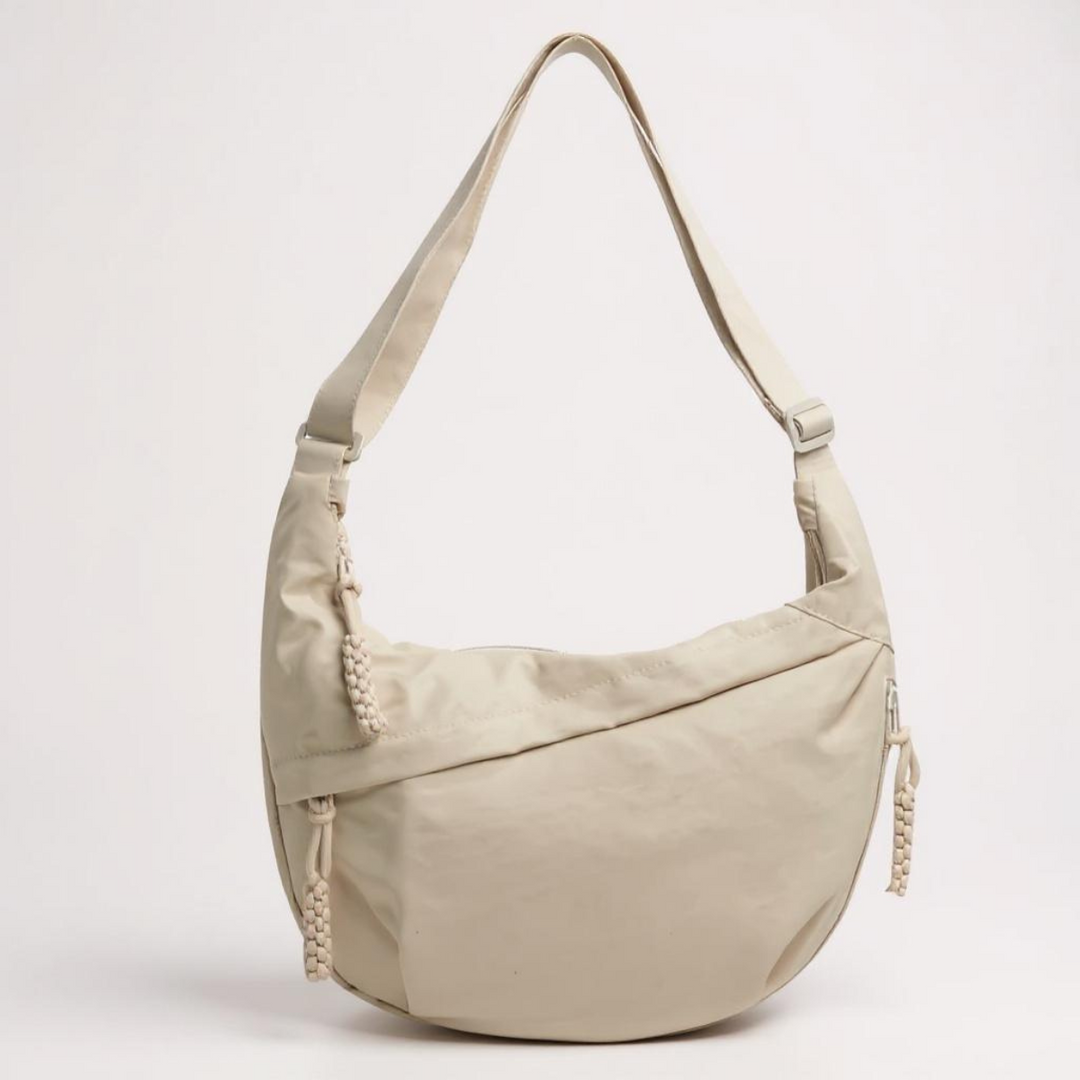 Luna Adjustable Shoulder Bag - Beige