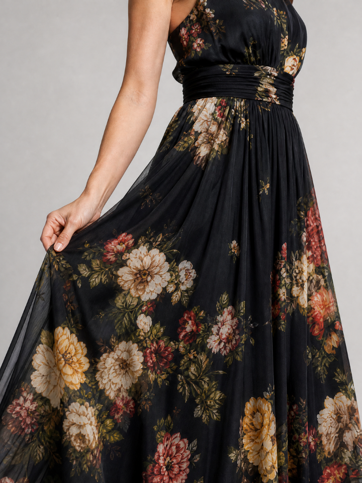 Thea Floral Midi Dress