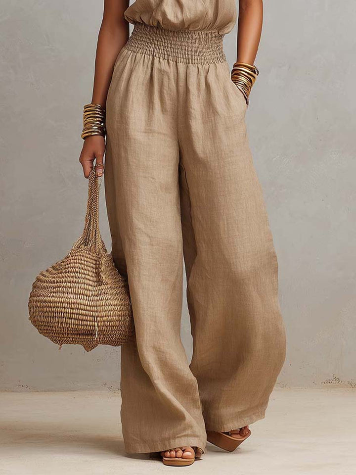 Amber | High-Neck Elegant Jumpsuit