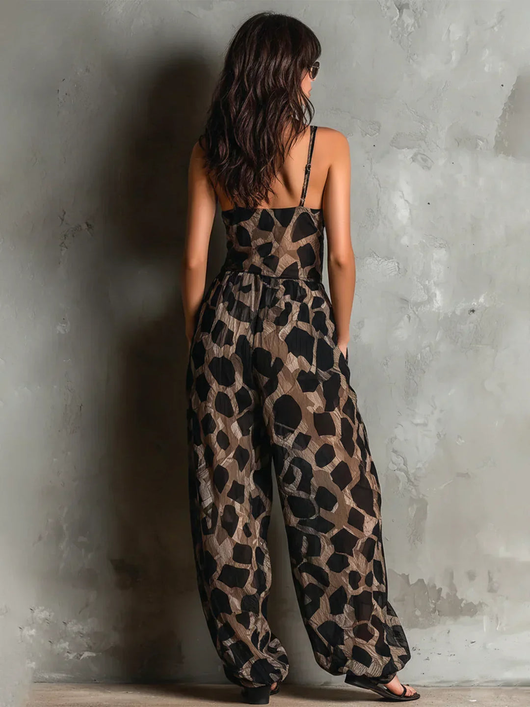 Claudia | Leopard Print Jumpsuit