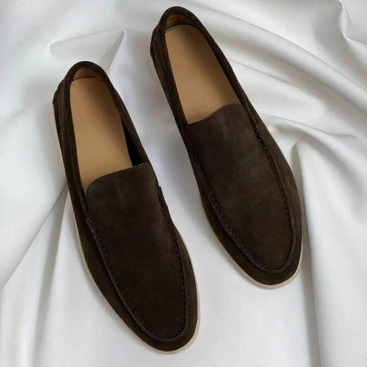 Arthur Suede Loafers - Brown
