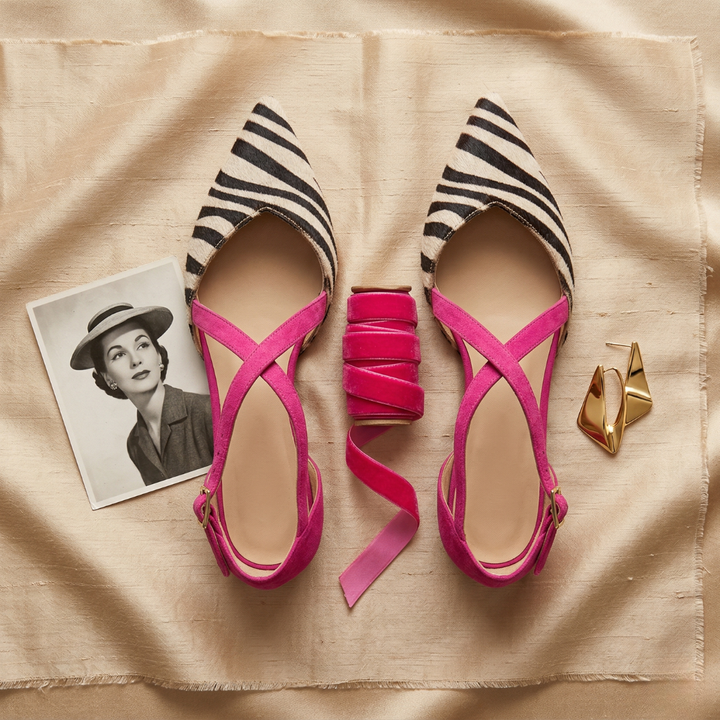 Anna Strappy Ballet Flats