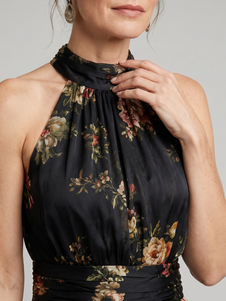 Thea Floral Midi Dress
