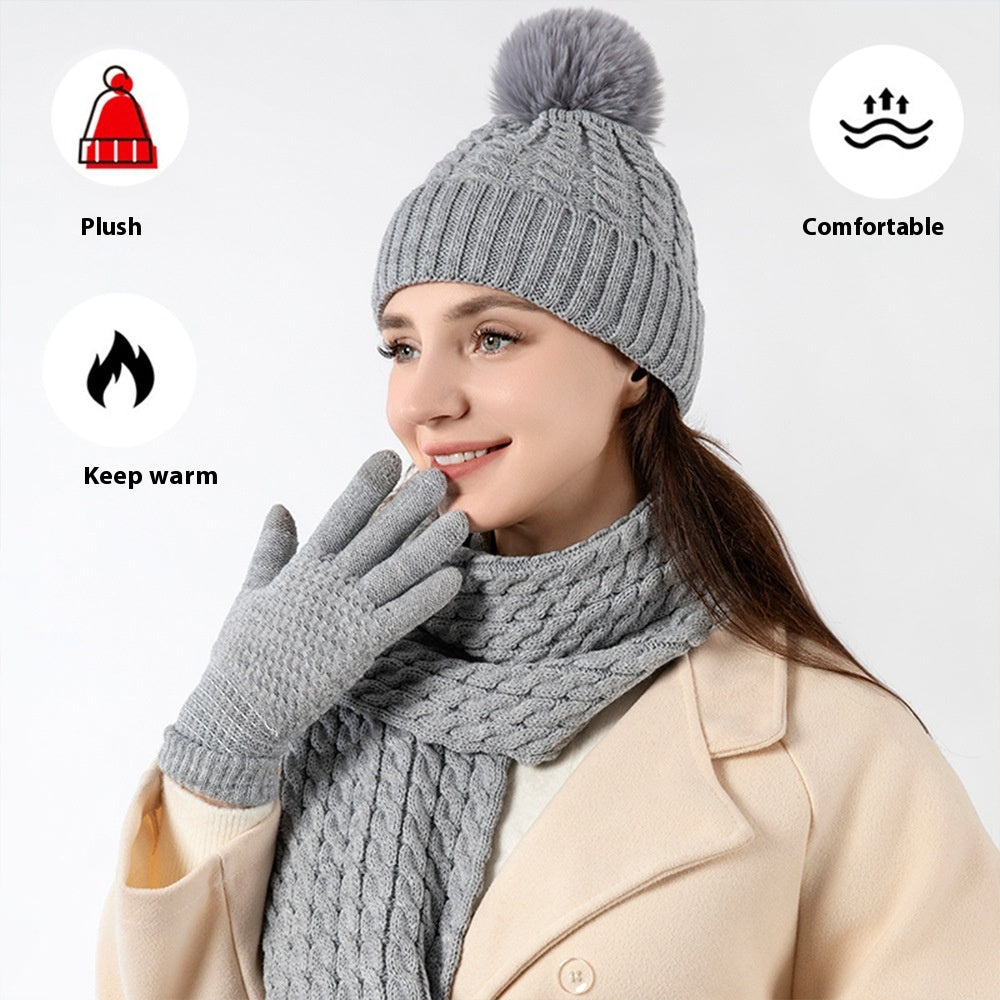Aurora | Winter 3-Piece Hat, Scarf &amp; Gloves Set