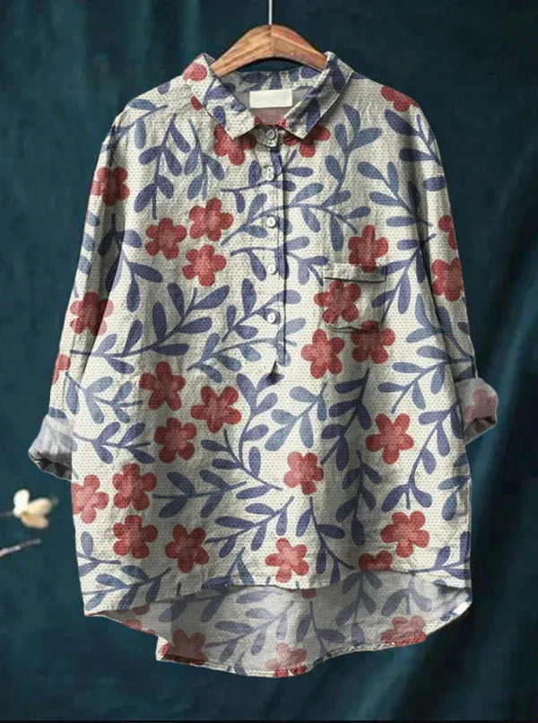 Yrsa | Classic Floral Blouse