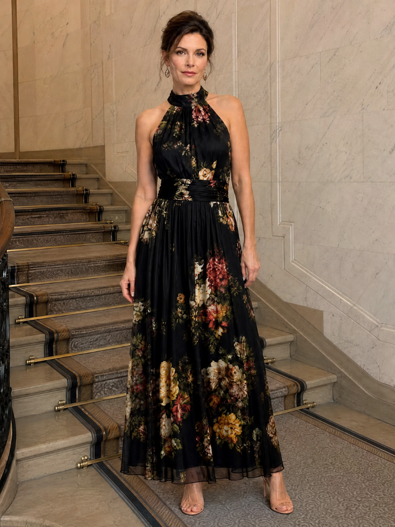 Thea Floral Midi Dress