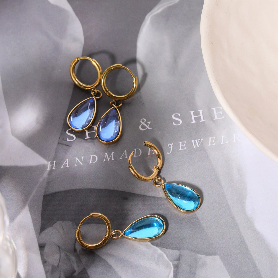 Crystal Drop Earrings