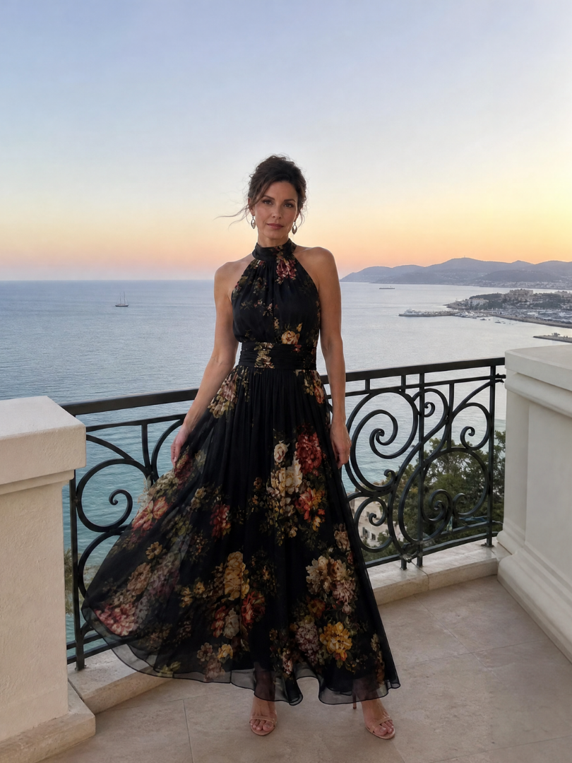 Thea Floral Midi Dress