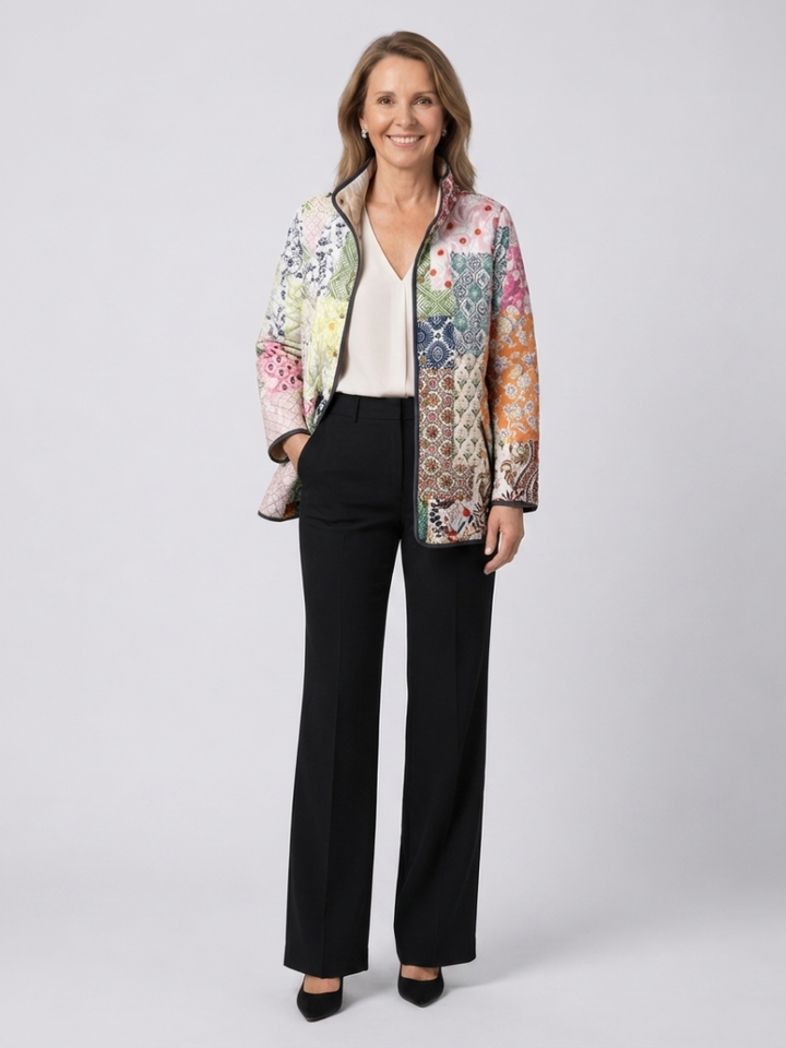Boho Patchwork Quilted Jacket