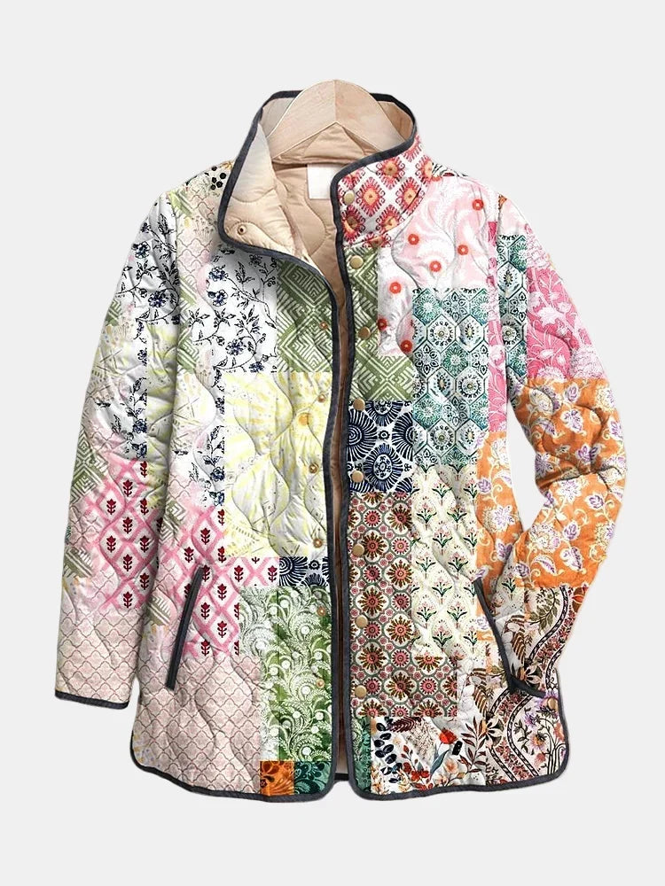 Boho Patchwork Quilted Jacket