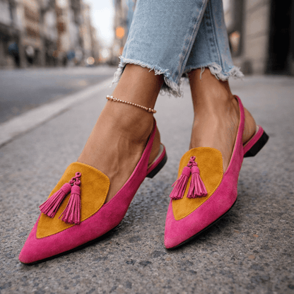Eliza Tasseled Strappy Sandals