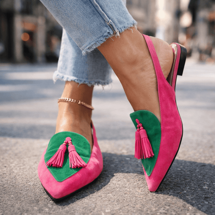 Eliza Tasseled Strappy Sandals