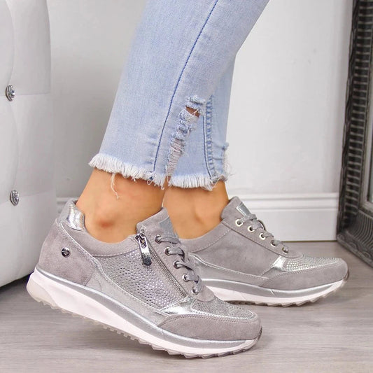 Elena | Side-Zip Comfort Slip-On Shoes