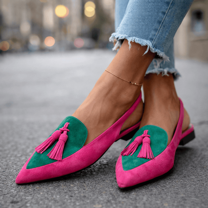 Eliza Tasseled Strappy Sandals
