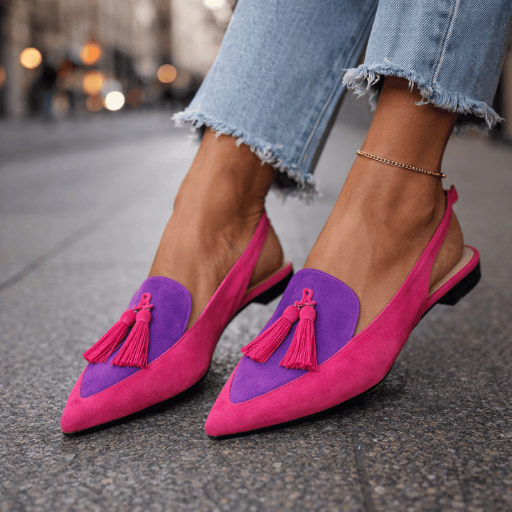 Eliza Tasseled Strappy Sandals