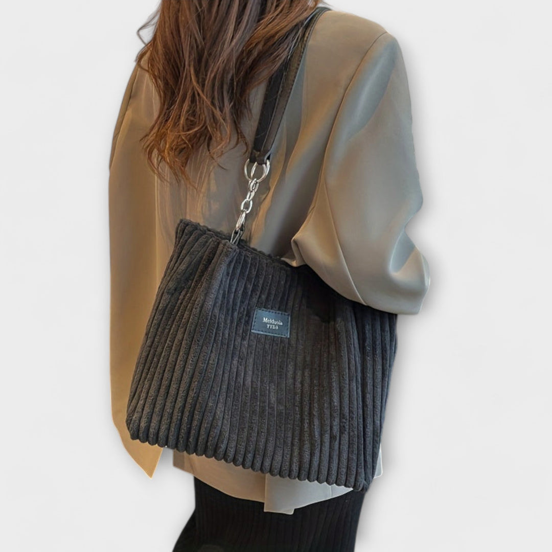 Anitta | Soft Corduroy Shoulder Bag