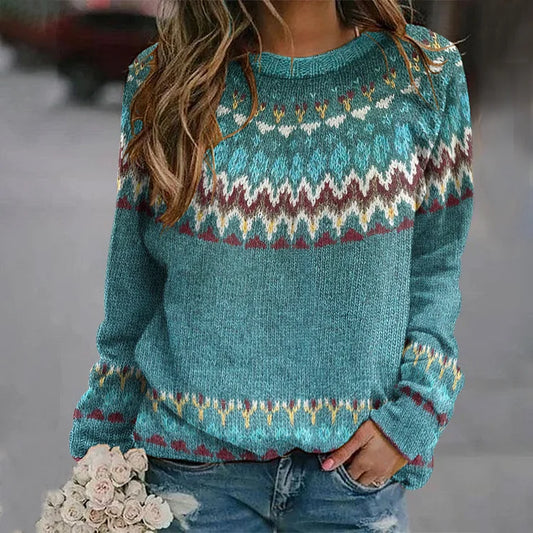 Saffron | Patterned Sweater