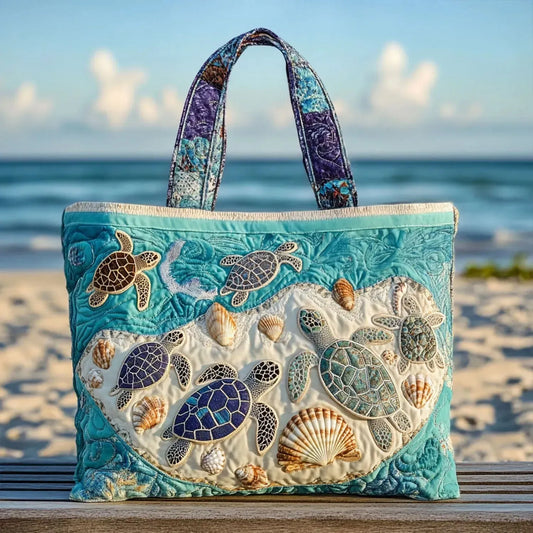 Tote Padded Bag - Turtle Love