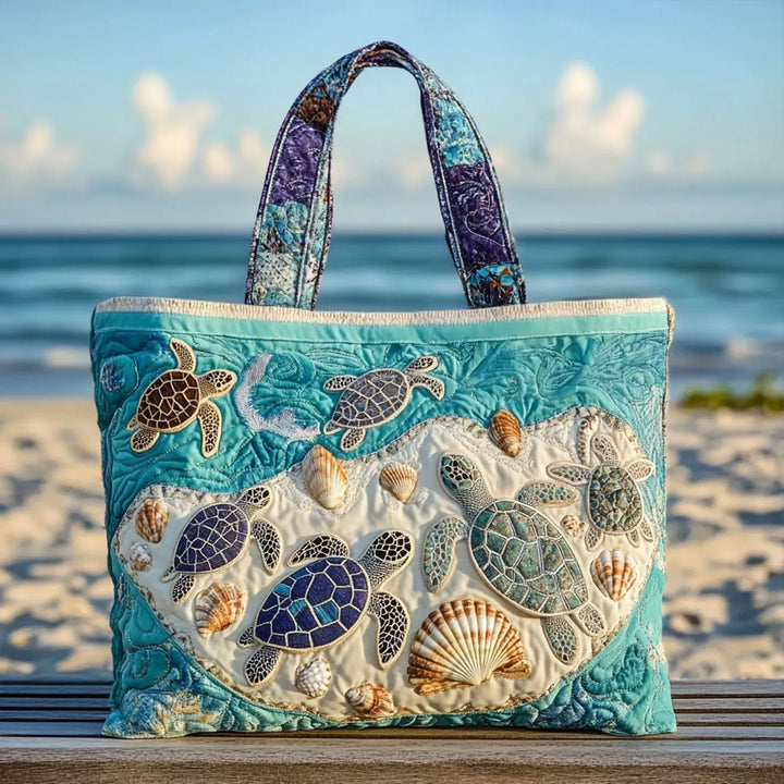 Tote Padded Bag - Turtle Love