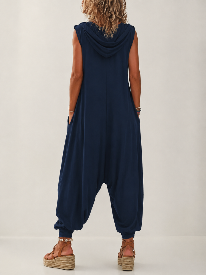 Tilly | Casual Hooded Jumpsuit