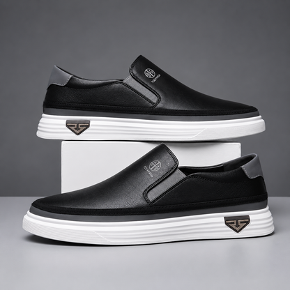 Albert Slip-On Leather Sneakers