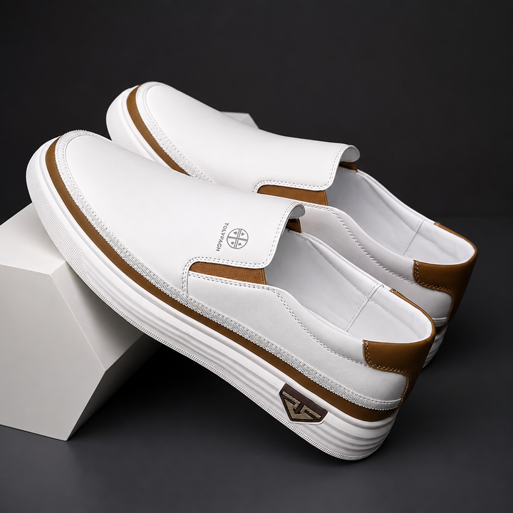 Albert Slip-On Leather Sneakers